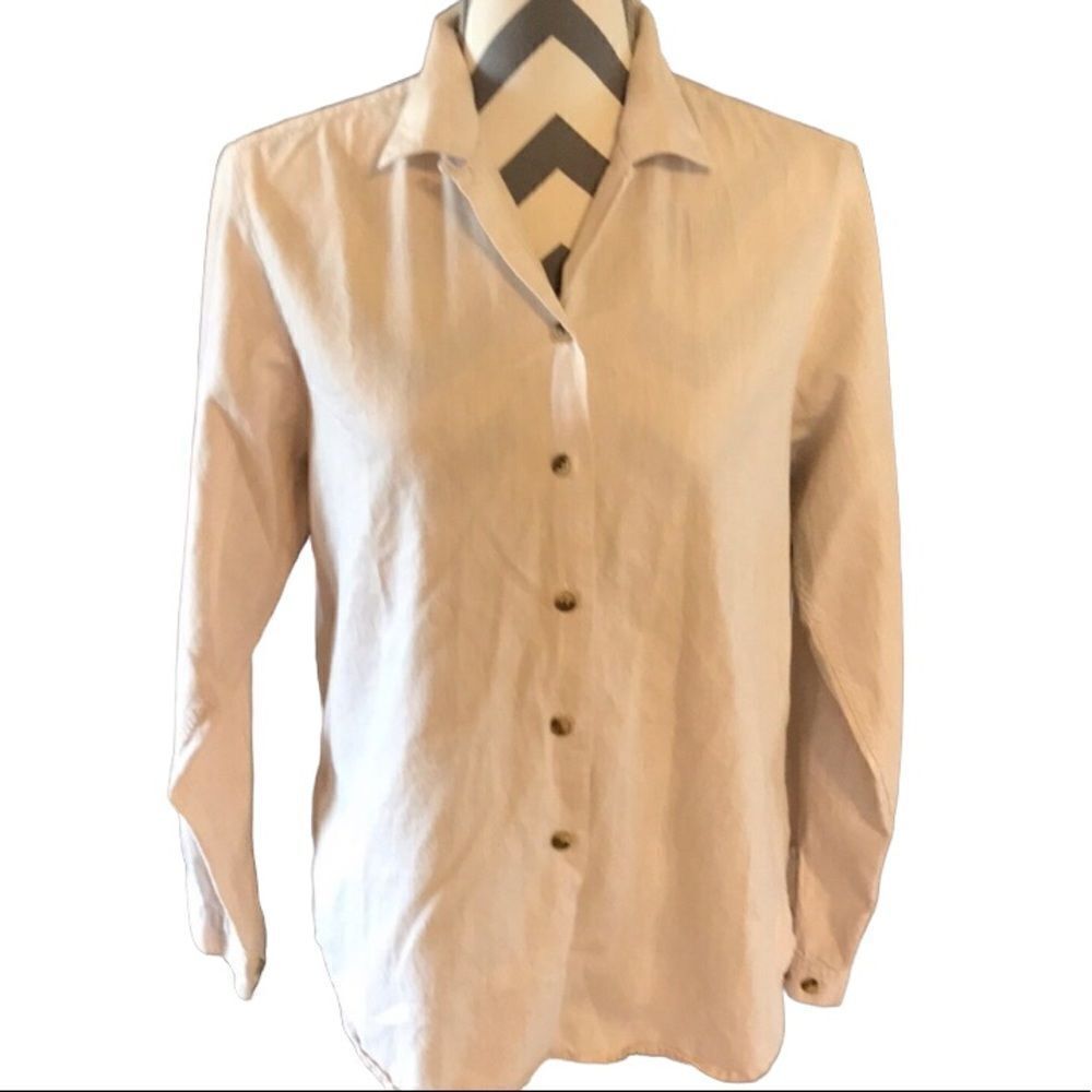 Browning Button Down Tan Shirt MEDIUM